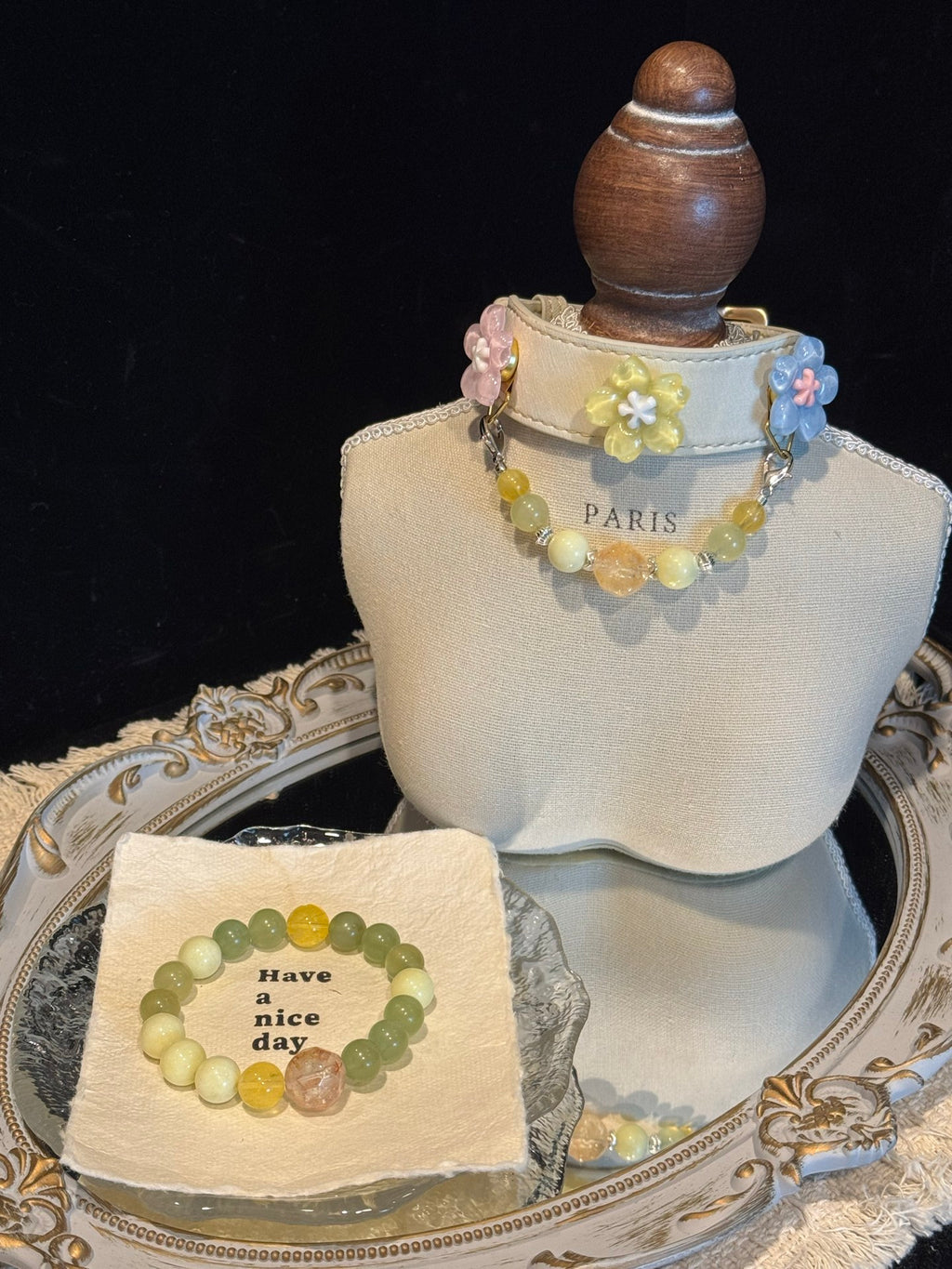 Matching Pet & Owner Beaded Jewelry Set