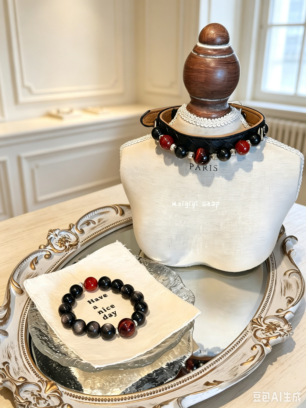 Matching Pet & Owner Beaded Jewelry Set