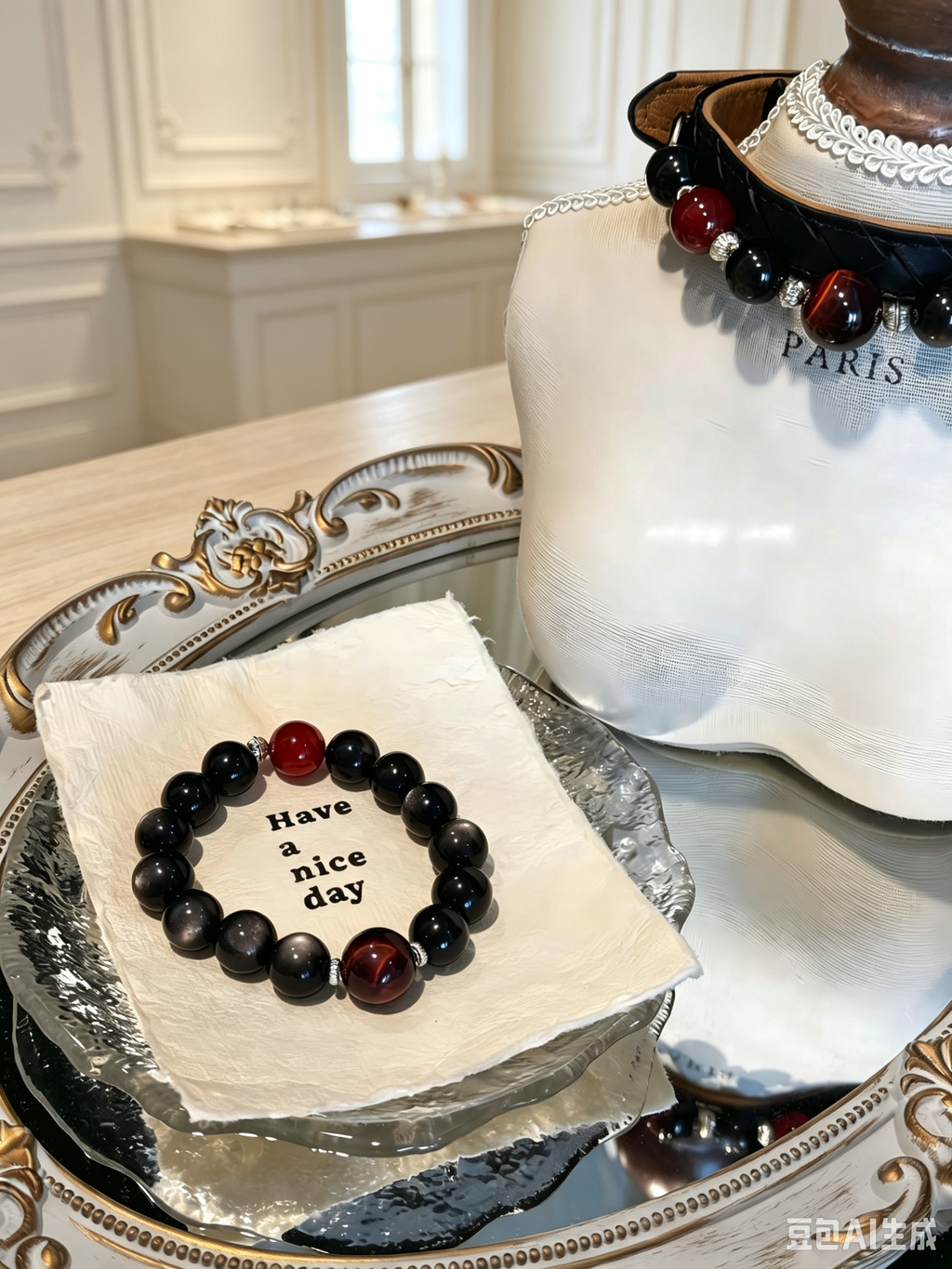 Matching Pet & Owner Beaded Jewelry Set